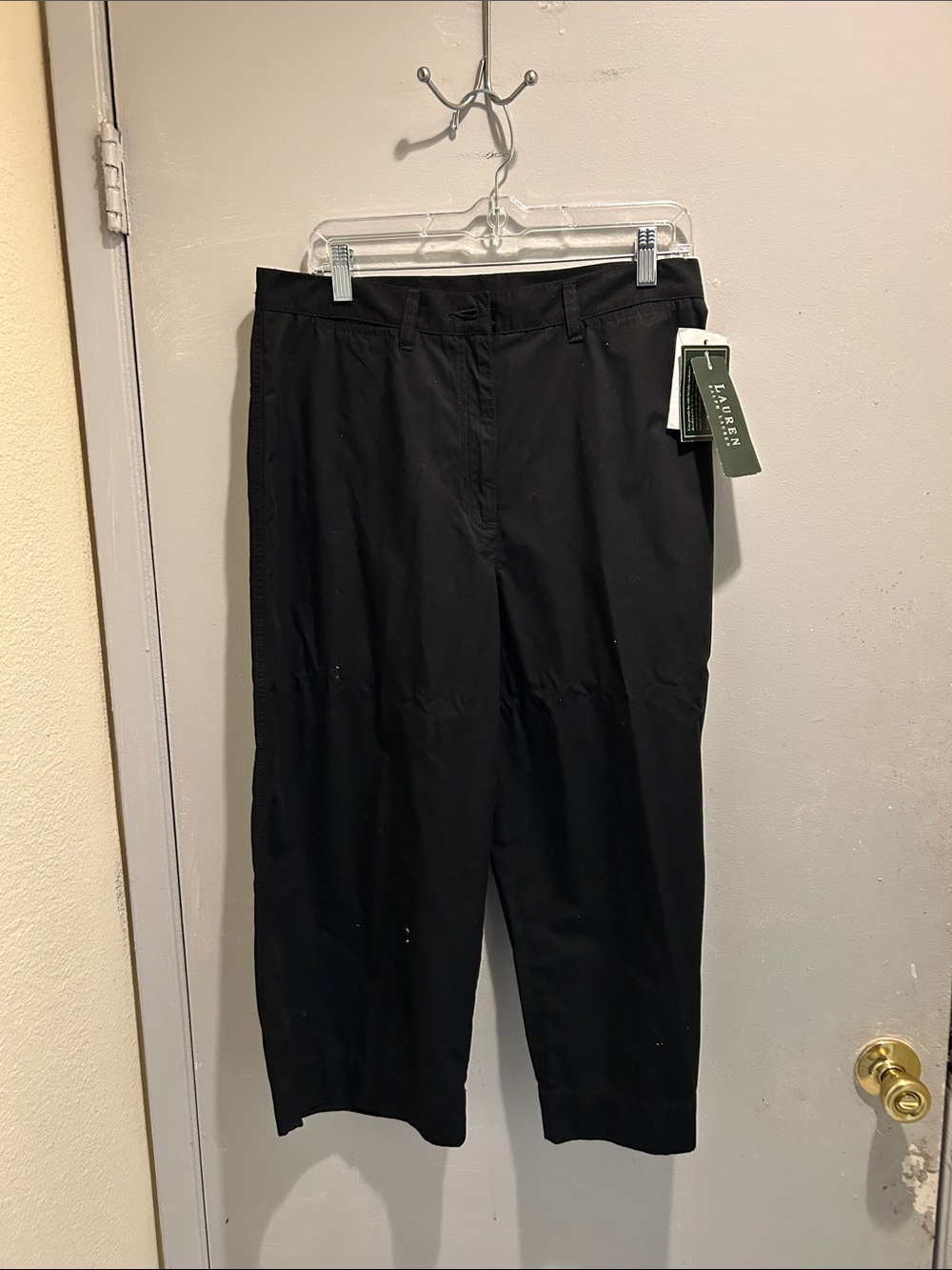Lauren Ralph Lauren Black Men’s Tailored Dress Trousers